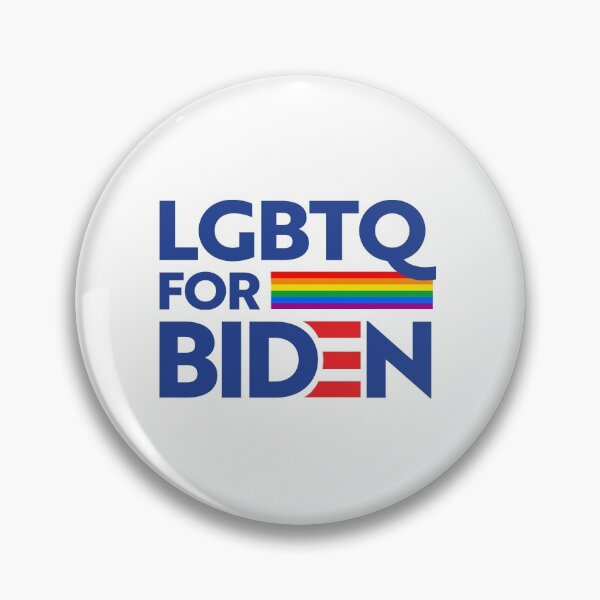 Aperçu de l'œuvre LGBTQ for Biden créée et vendue par bluewavedesign.