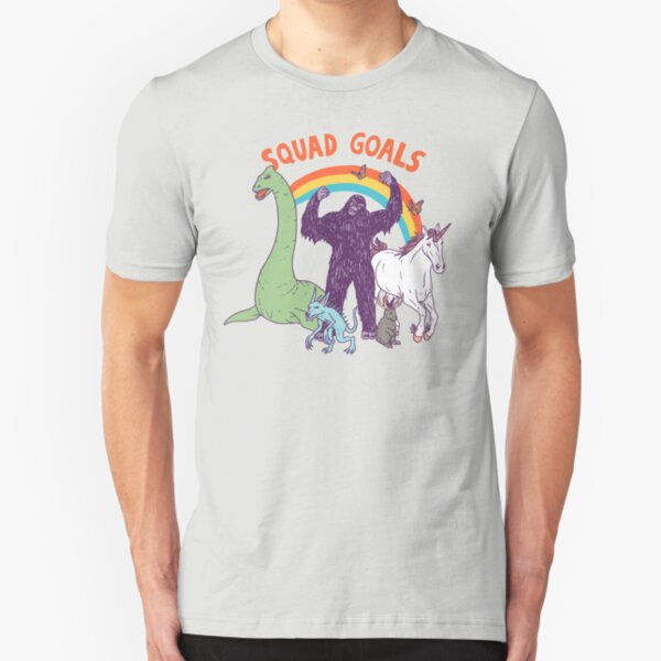 Squad Goals Slim Fit T-Shirt