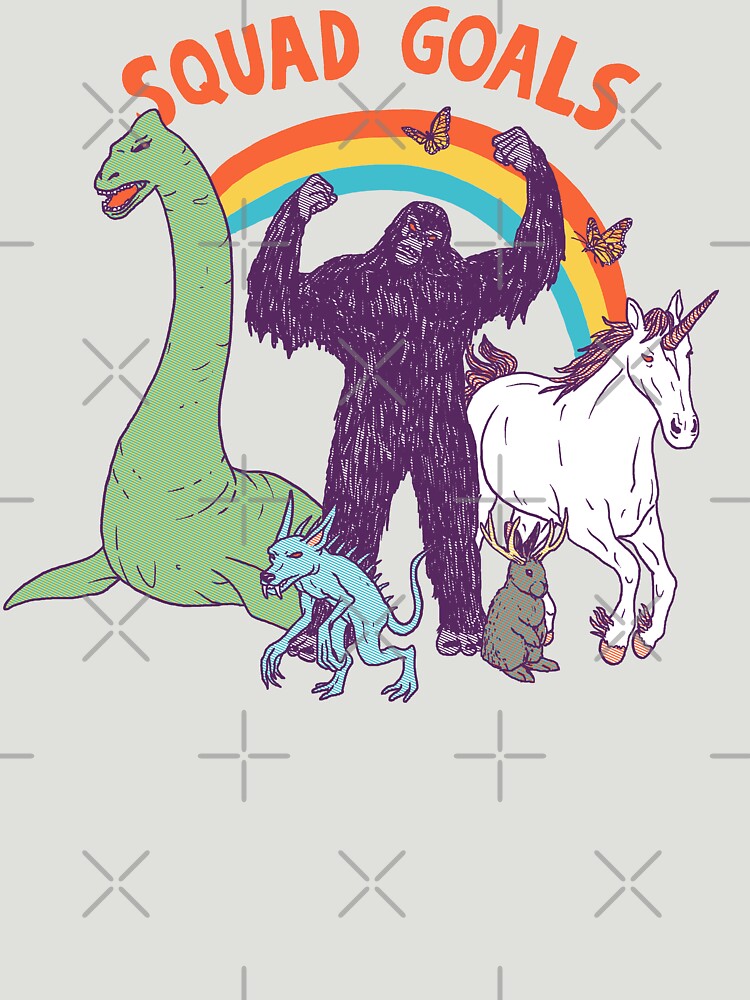 Thumbnail 7 of 7, Essential T-Shirt, Squad Goals designed and sold by wytrab8.
