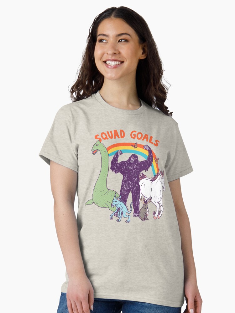 Thumbnail 2 of 7, Classic T-Shirt, Squad Goals designed and sold by wytrab8.