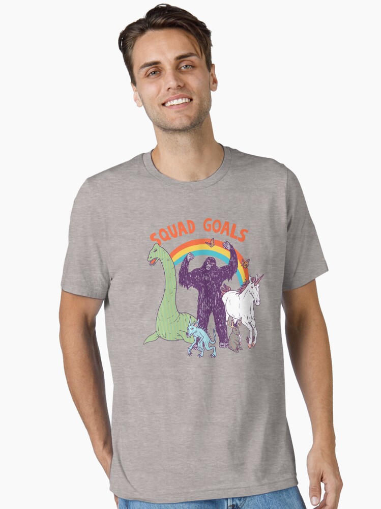 Thumbnail 1 of 7, Essential T-Shirt, Squad Goals designed and sold by wytrab8.