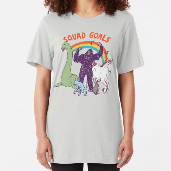 Squad Goals Slim Fit T-Shirt