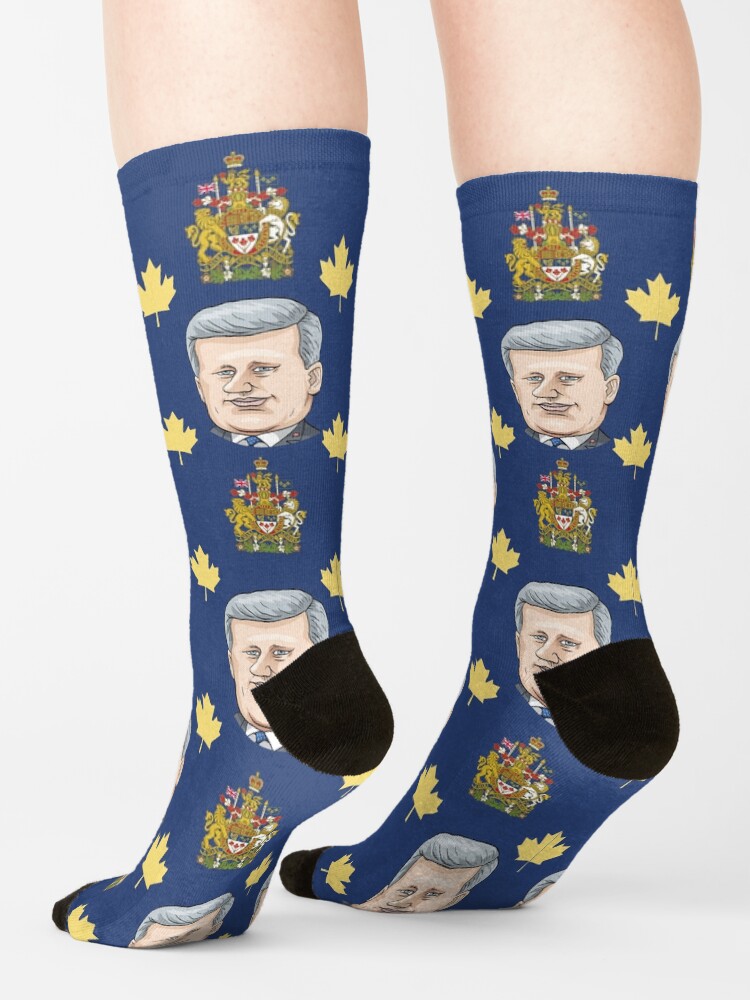 Thumbnail 4 of 5, Socks, Stephen Harper designed and sold by MacKaycartoons.
