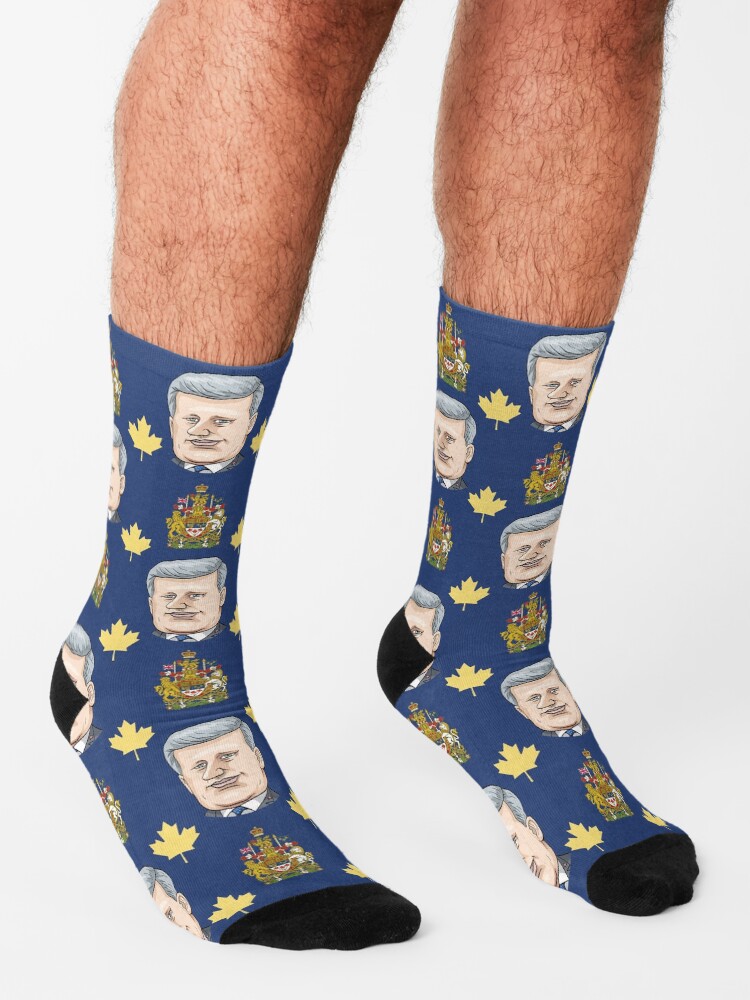 Thumbnail 3 of 5, Socks, Stephen Harper designed and sold by MacKaycartoons.