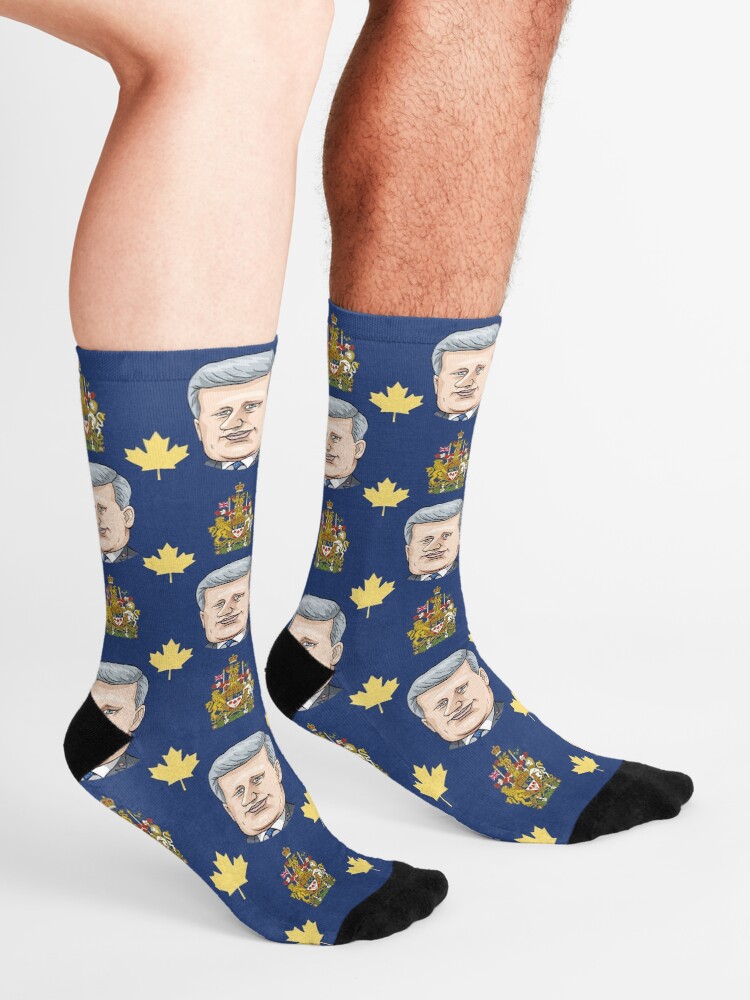 Alternate view of Stephen Harper Socks