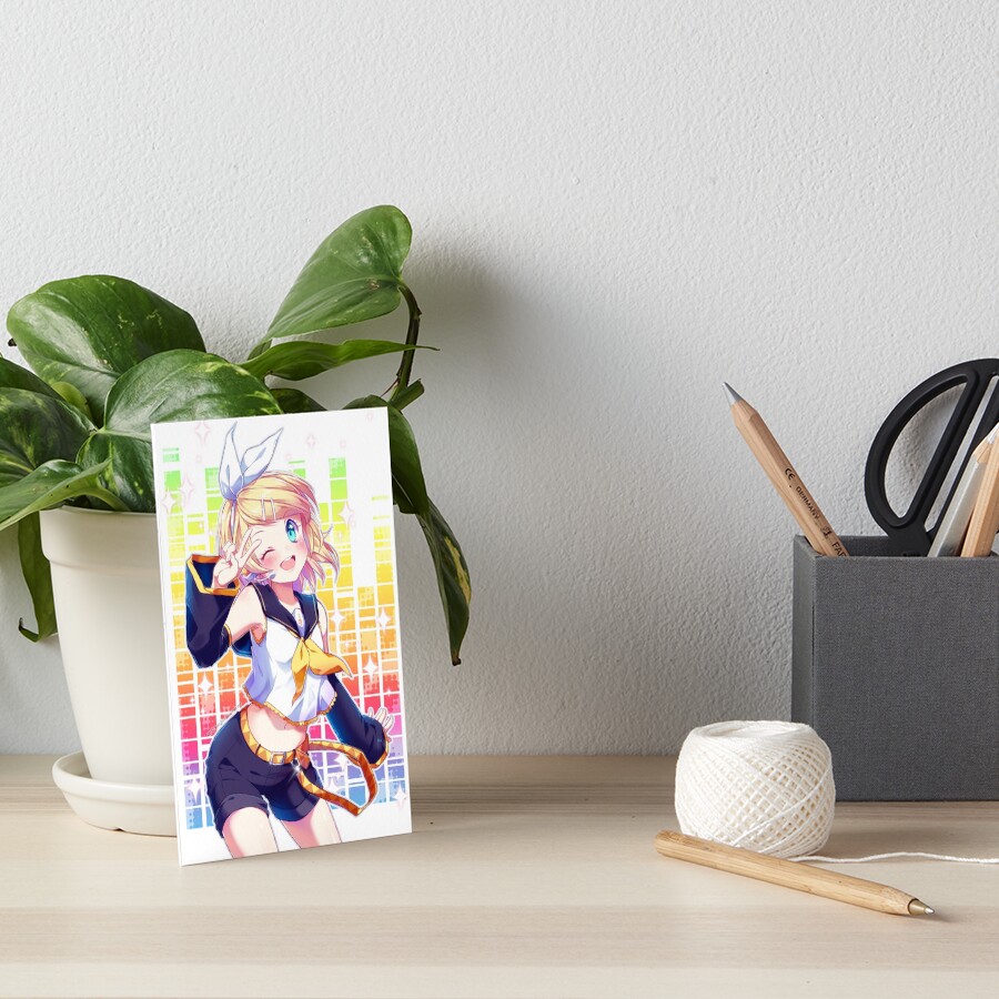 Rainbow Greetings Art Board Print