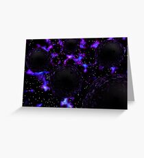 Dark Matter Grußkarte