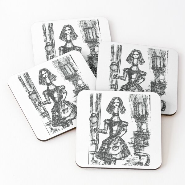 Item preview, Alice and The Eat Me Cake: TeresaTown at Redbubble 2020,  Alice In Wonderland 2015 designed and sold by Mark Stansberry.