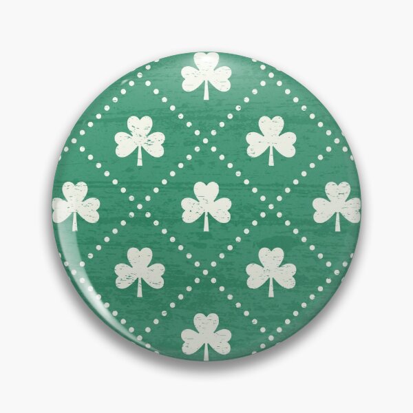 Item preview, Shamrock On! - Emerald Green Background designed and sold by Daisy Beatrice.