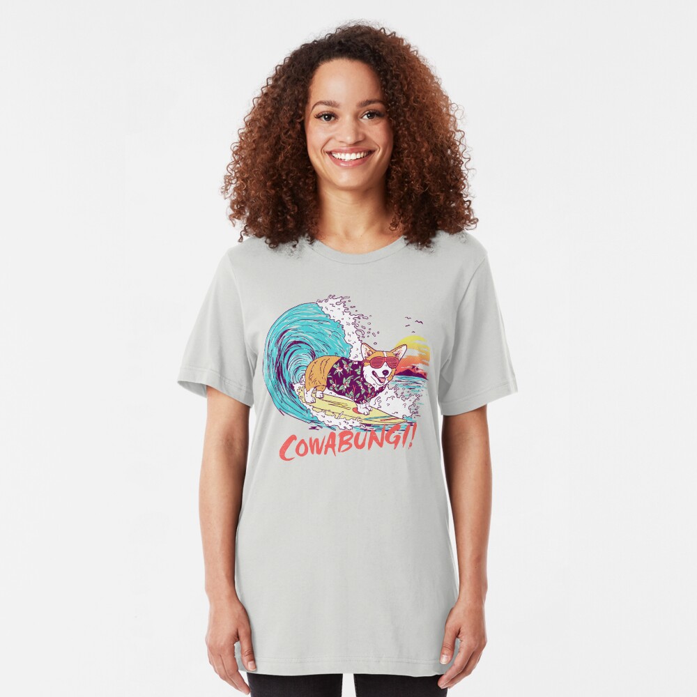 Cowabungi! Slim Fit T-Shirt
