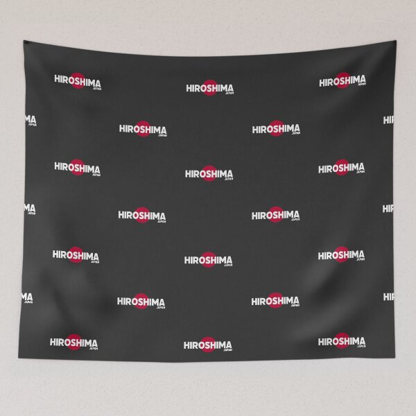 Item preview, Hiroshima - Japan including Red Circle Background designed and sold by agsduy.