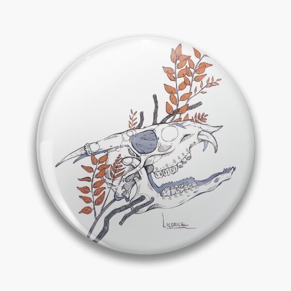Item preview, MorbidiTea - Licorice with Fanged Deer Skull designed and sold by MicaelaDawn.