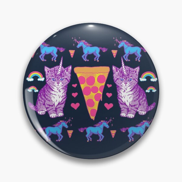 Item preview, Kittycorn Pizza Rainbows designed and sold by wytrab8.