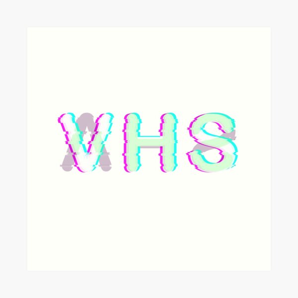 "VHS 'VHS' Logo" Art Print for Sale by JacksonHicks | Redbubble