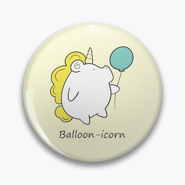 Item preview, Balloon-icorn (Unicorn With Balloon) designed and sold by Introvartist.