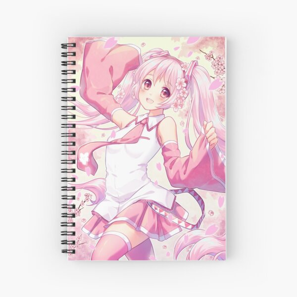 Sakura Miku Spiral Notebook