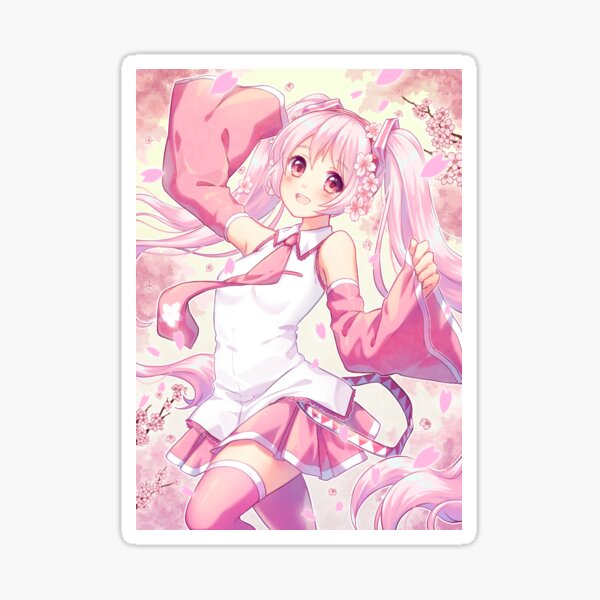 Sakura Miku Sticker
