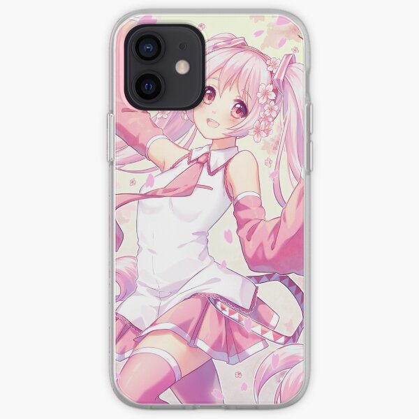 Sakura Miku iPhone Soft Case