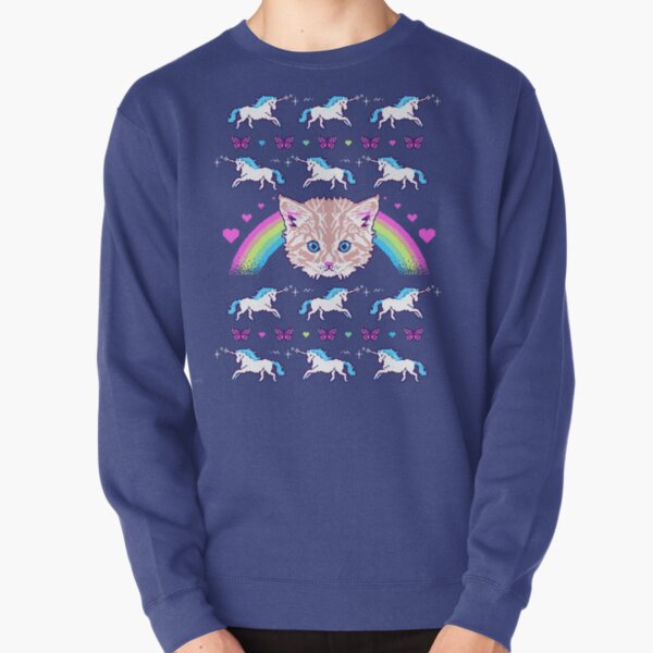 Cute Kitten Sweatshirts Hoodies Redbubble - cute cats in cute hats sweater roblox