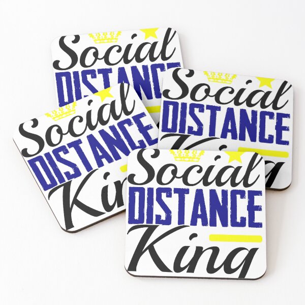 Item preview, Social Distance King  designed and sold by Sutra-Lotus-Co.
