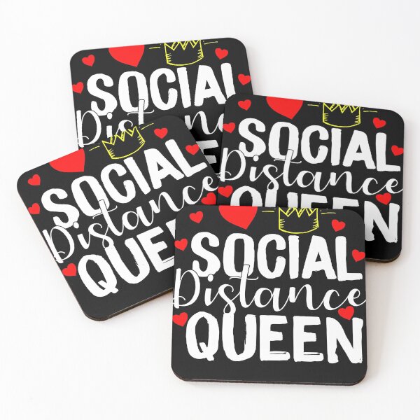 Item preview, Social Distance Queen  designed and sold by Sutra-Lotus-Co.