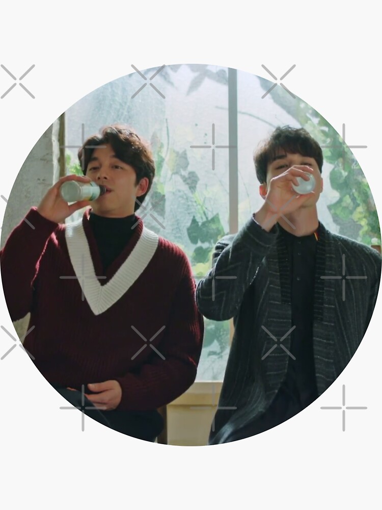 lee dong wook and gong yoo - drinking - goblin by gilmorealtomare