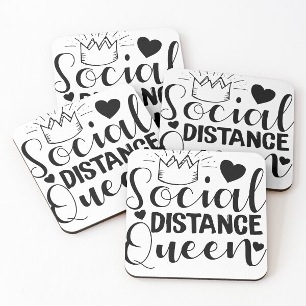 Item preview, Social Distance Queen designed and sold by Sutra-Lotus-Co.