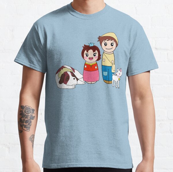 Kokeshis Heidi and Pedro Classic T-Shirt