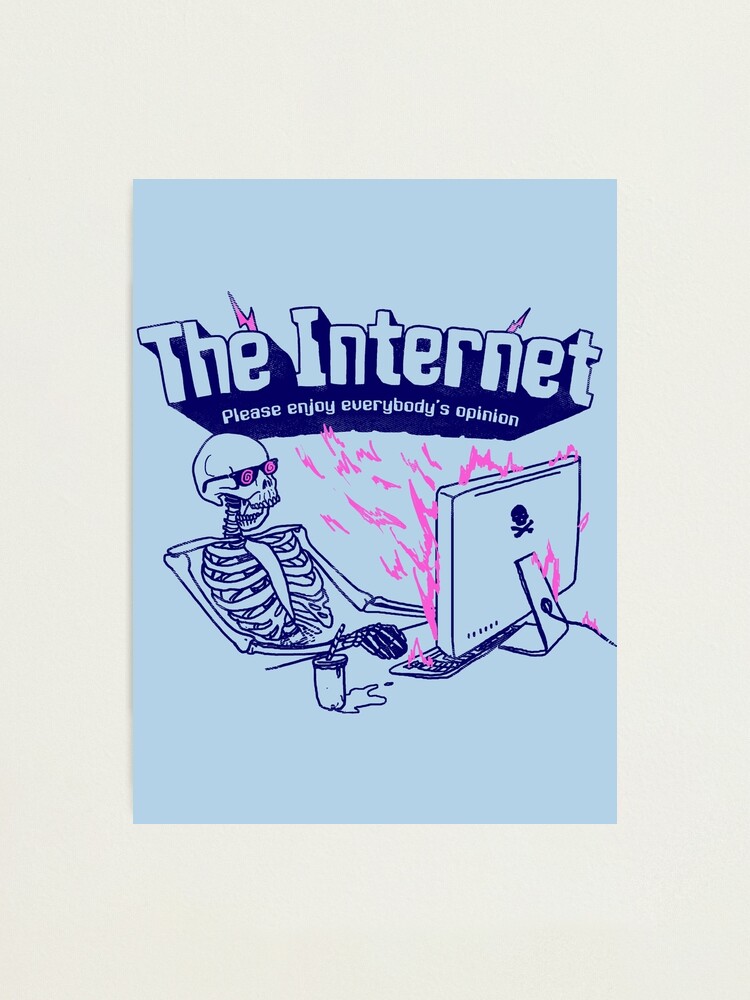 Alternate view of The Internet Photographic Print