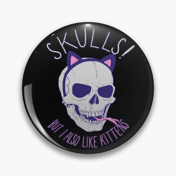 Item preview, Skulls and Kittens designed and sold by wytrab8.