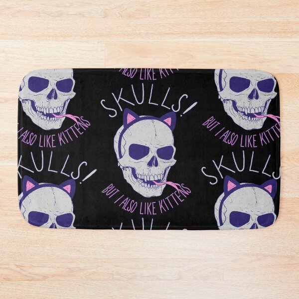 Item preview, Skulls and Kittens designed and sold by wytrab8.