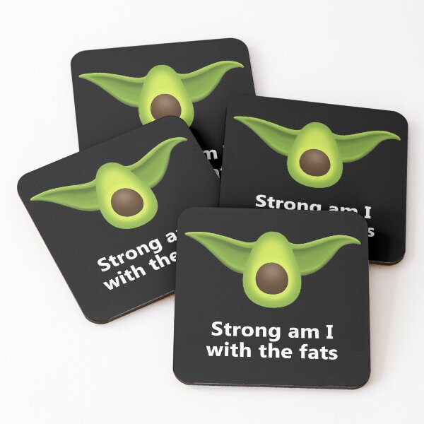 Item preview, Avocado - Strong am I with the fats designed and sold by HobzyMerch.