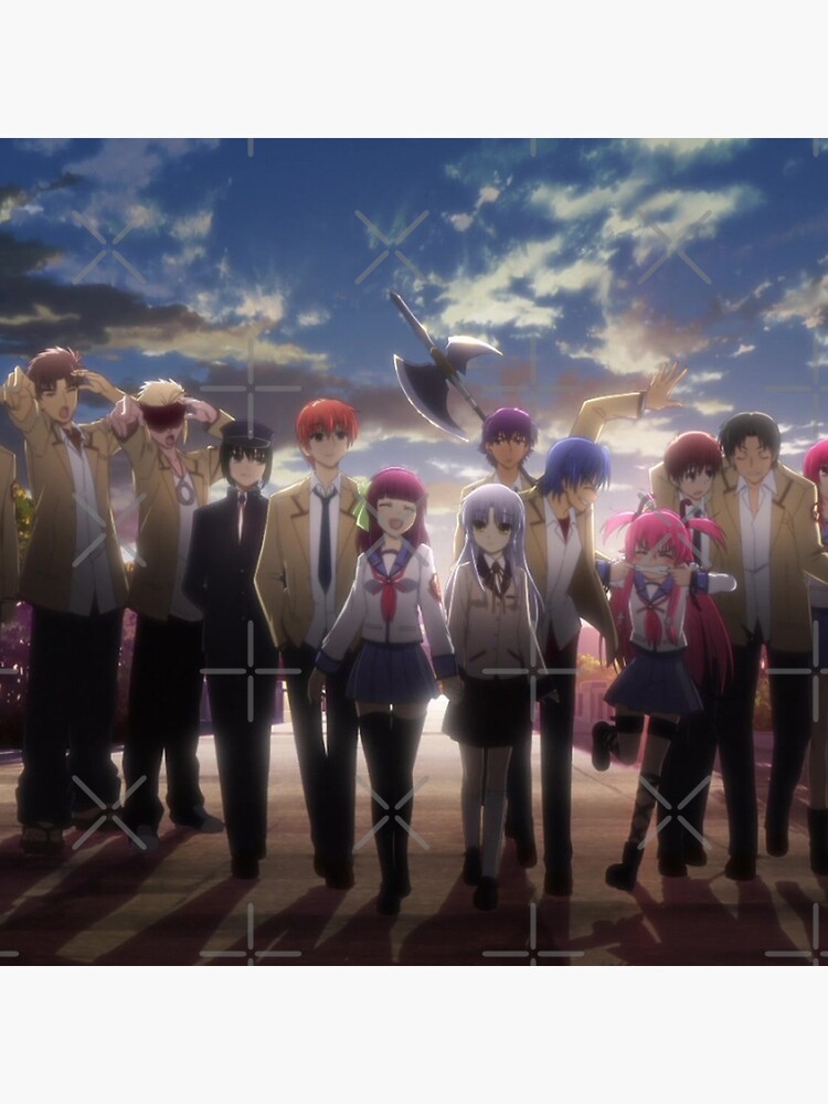 Angel Beats Characters Angel Beats Tote Bag For Sale By Kaori Redbubble