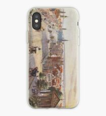 Vinilo o funda para iPhone Vintage Broadway NYC Artwork (1840)