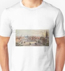 Camiseta ajustada Vintage Broadway NYC Artwork (1840)