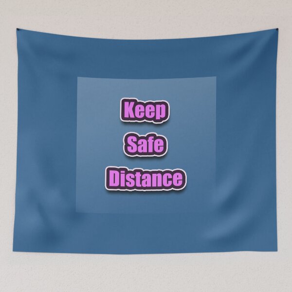 Item preview, Keep safe distance to protect from coronavirus designed and sold by wel3kxial.