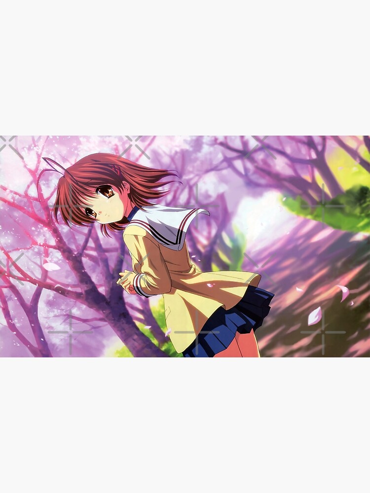 Clannad anime poster Nagisa Furukawa Art Print for Sale by wazzaah