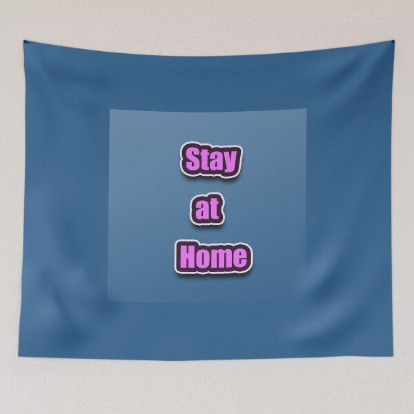 Item preview, stay at home to avoid coronavirus designed and sold by wel3kxial.