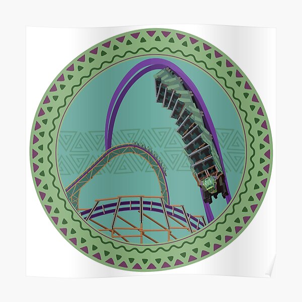 Iron Gwazi Death Roll Design Poster