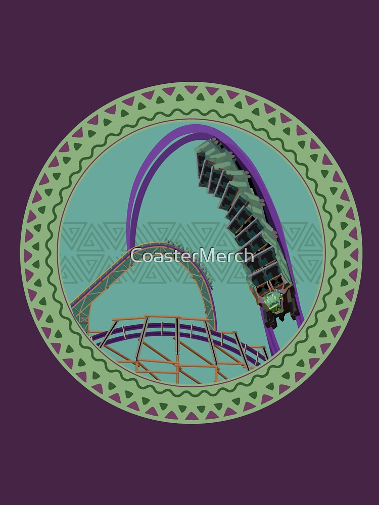 Iron Gwazi Death Roll Design by CoasterMerch