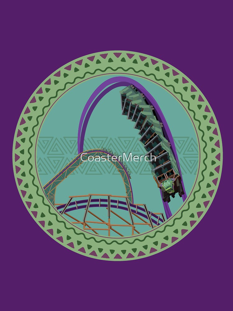 "Iron Gwazi Death Roll Design" Tshirt by CoasterMerch Redbubble