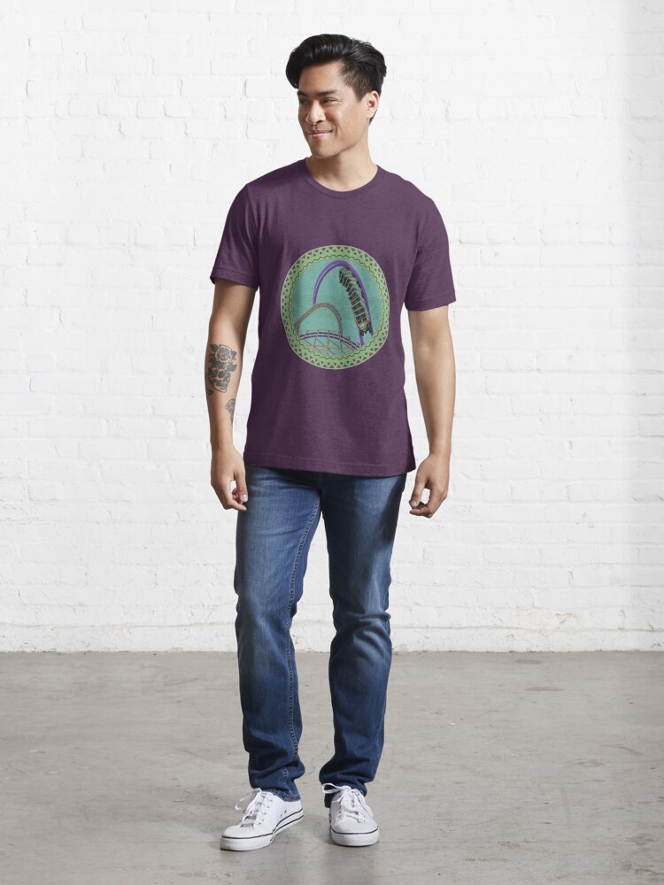 Alternate view of Iron Gwazi Death Roll Design Essential T-Shirt