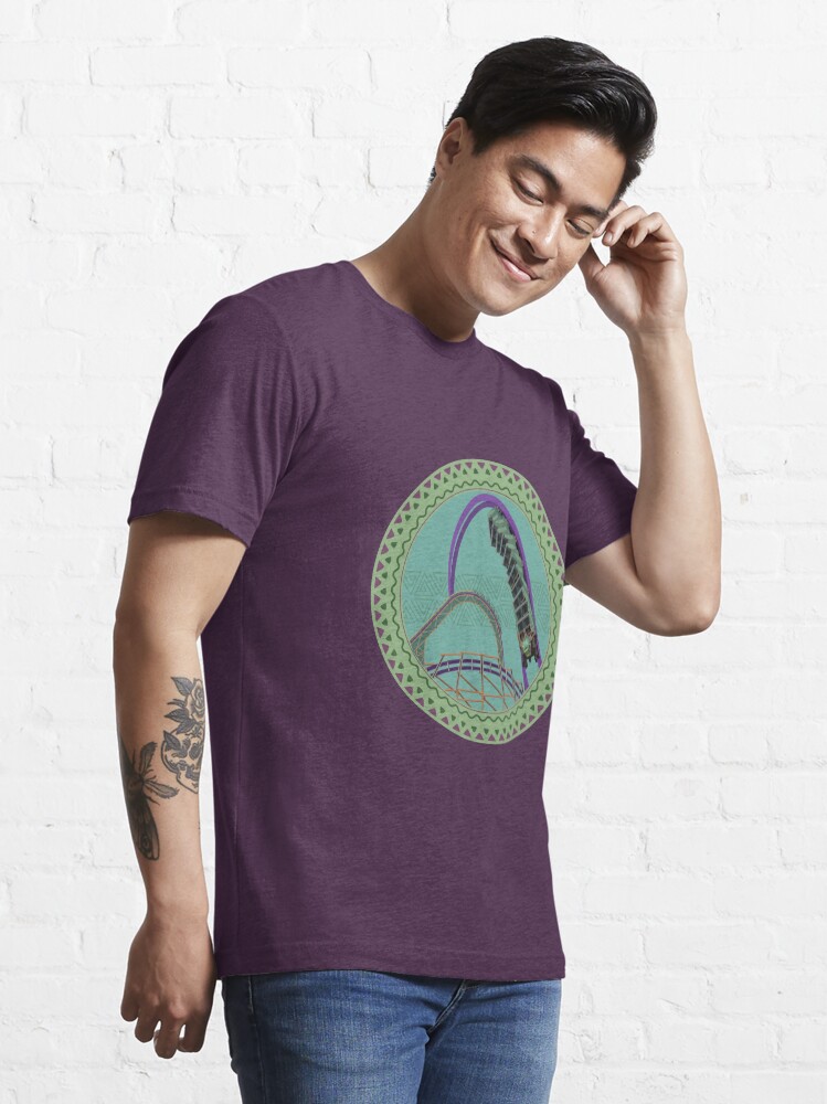 Alternate view of Iron Gwazi Death Roll Design Essential T-Shirt