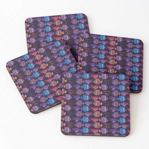 Item preview, "Happy as a fish" Fish Pattern designed and sold by Sandra Vincent.