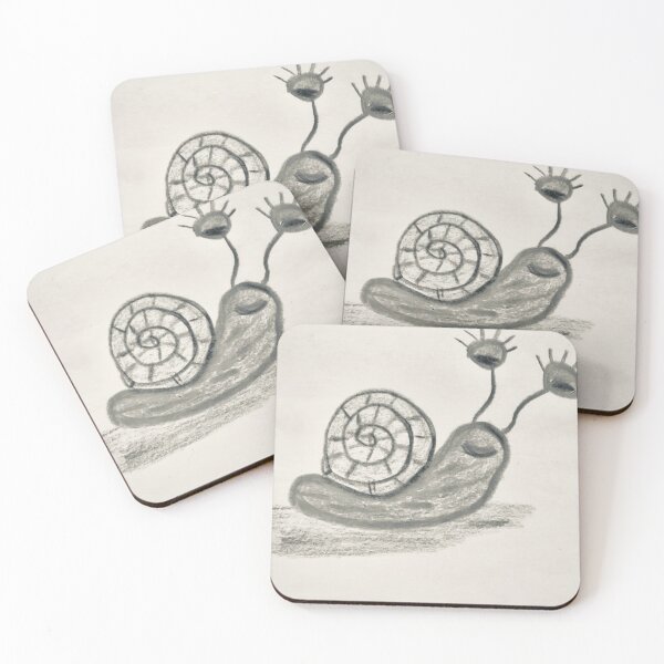 Item preview, Snail peaking  designed and sold by Tonyasartprints.