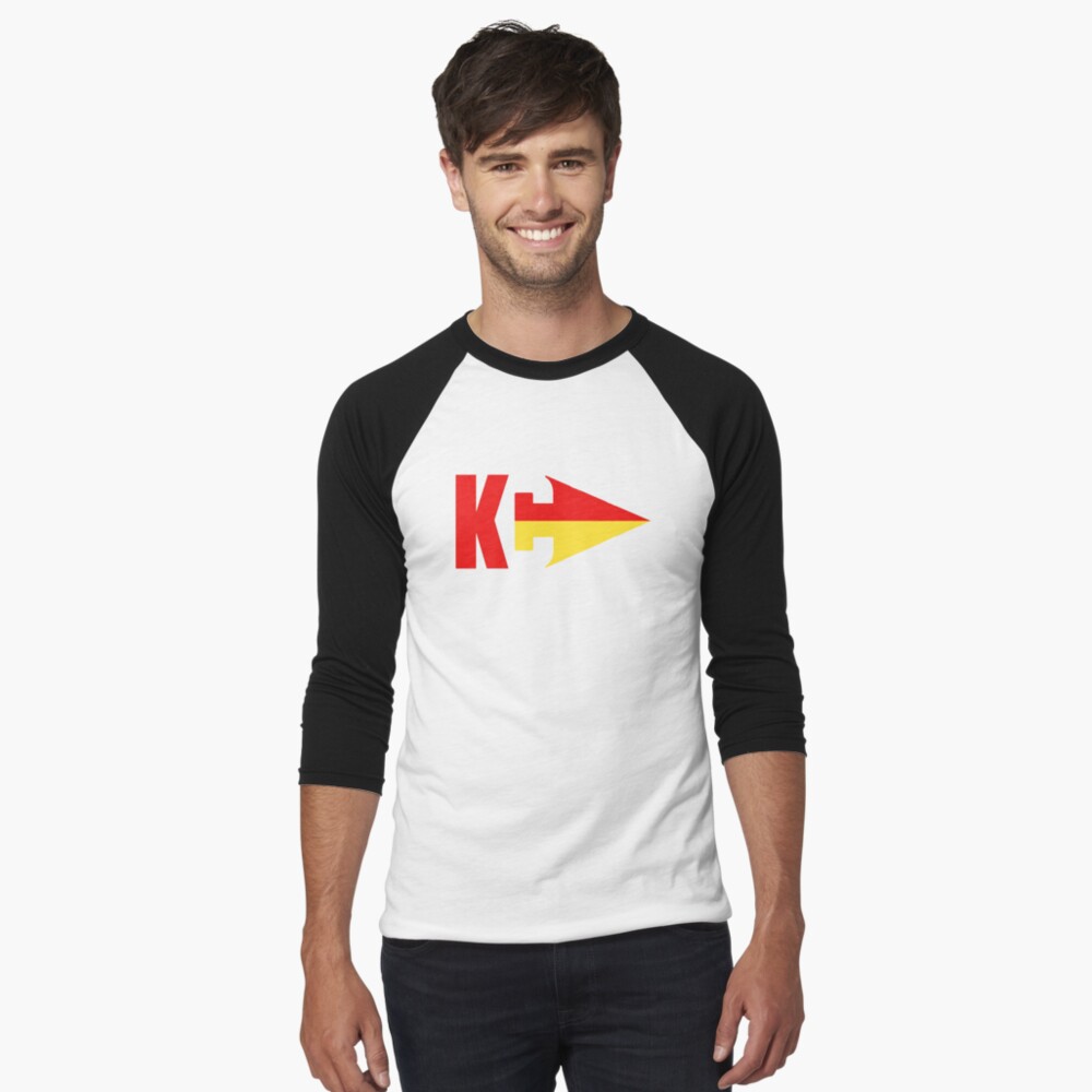 Item preview, Baseball ¾ Sleeve T-Shirt designed and sold by KCSportswear.