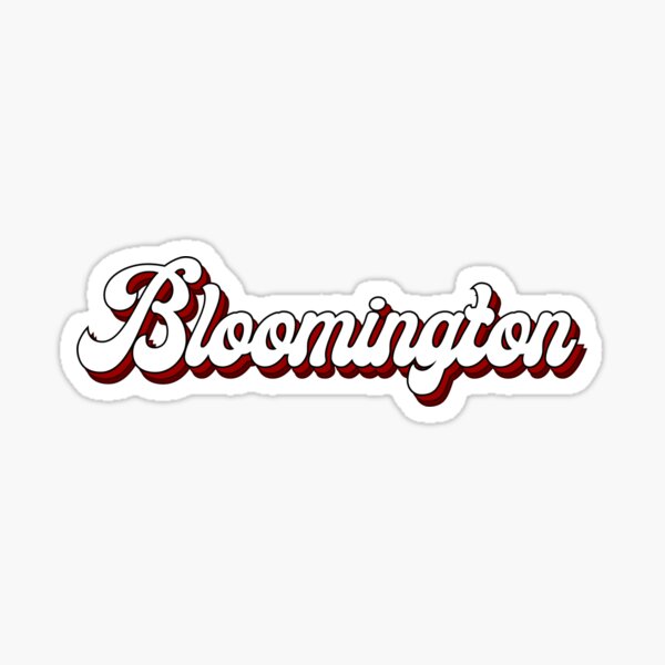 Bloomington Sticker