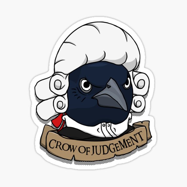 Item preview, Crow Of Judgement designed and sold by therealsadpanda.