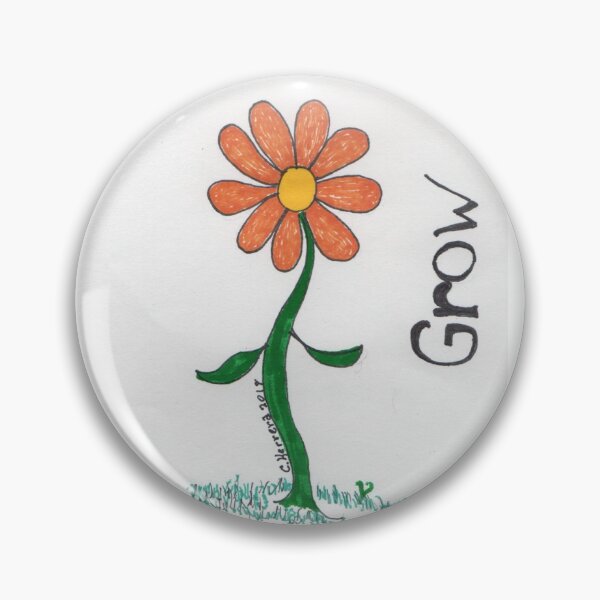 Item preview, "Grow" floral  designed and sold by CRHerrera.