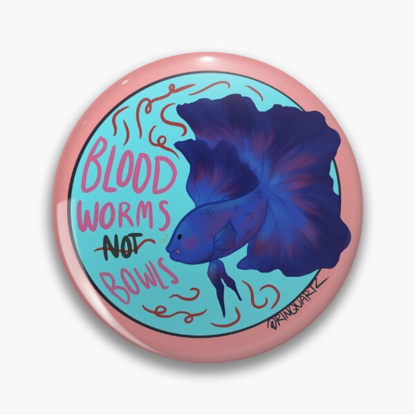 Item preview, bloodworms for bettas, not bowls! designed and sold by rinquartz.